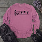 Music In Flight Long Sleeve T-Shirt