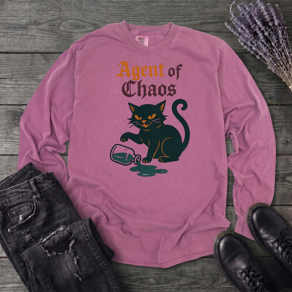 agent of chaos Long Sleeve T-Shirt