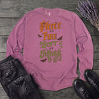 Fierce As Fire Soft As Moss Long Sleeve T-Shirt