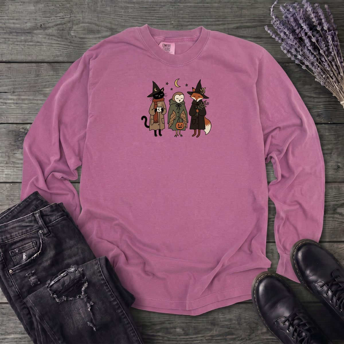Bewitched With Autumn Long Sleeve T-Shirt