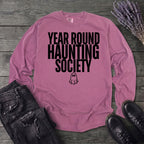 Year Round Haunting Society Long Sleeve T-Shirt