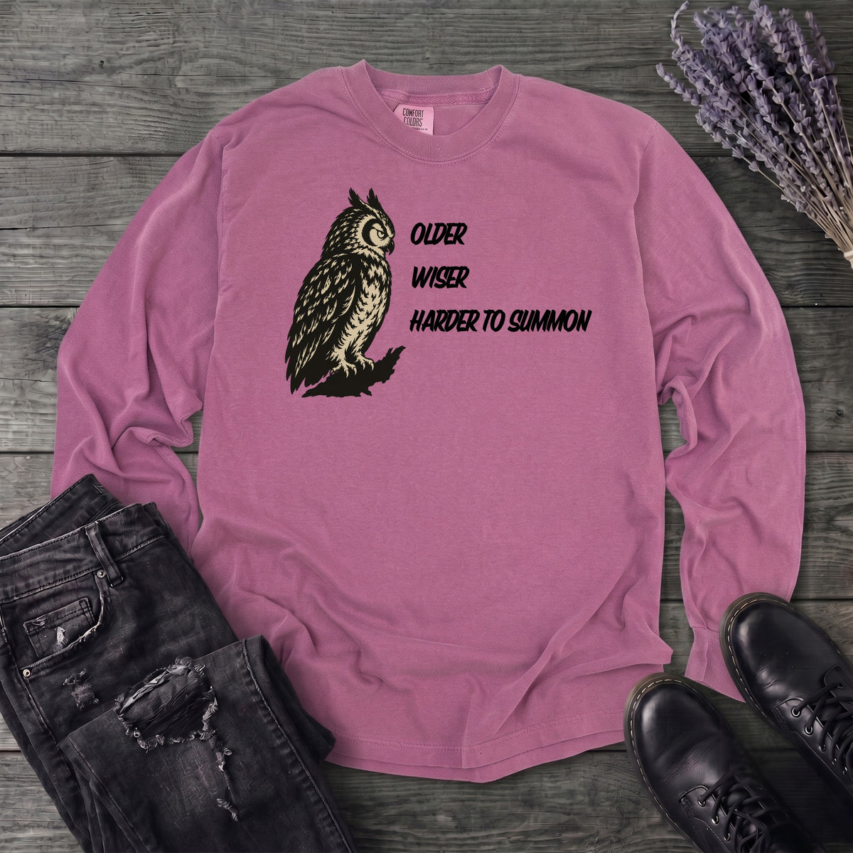 Older Wiser Long Sleeve T-Shirt