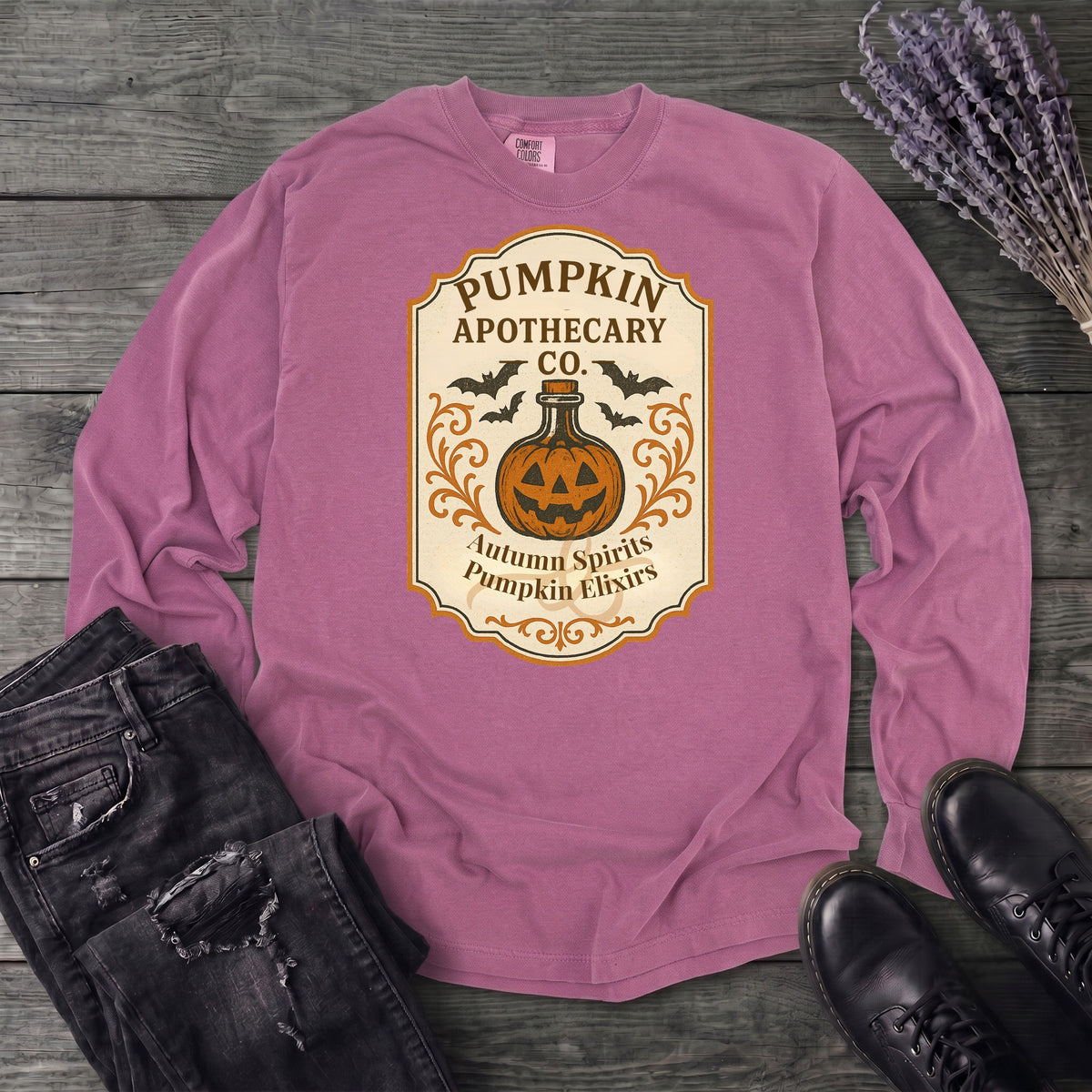 Pumpkin Apothecary Co Long Sleeve T-Shirt