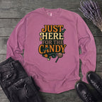 Just Here For The Candy Long Sleeve T-Shirt