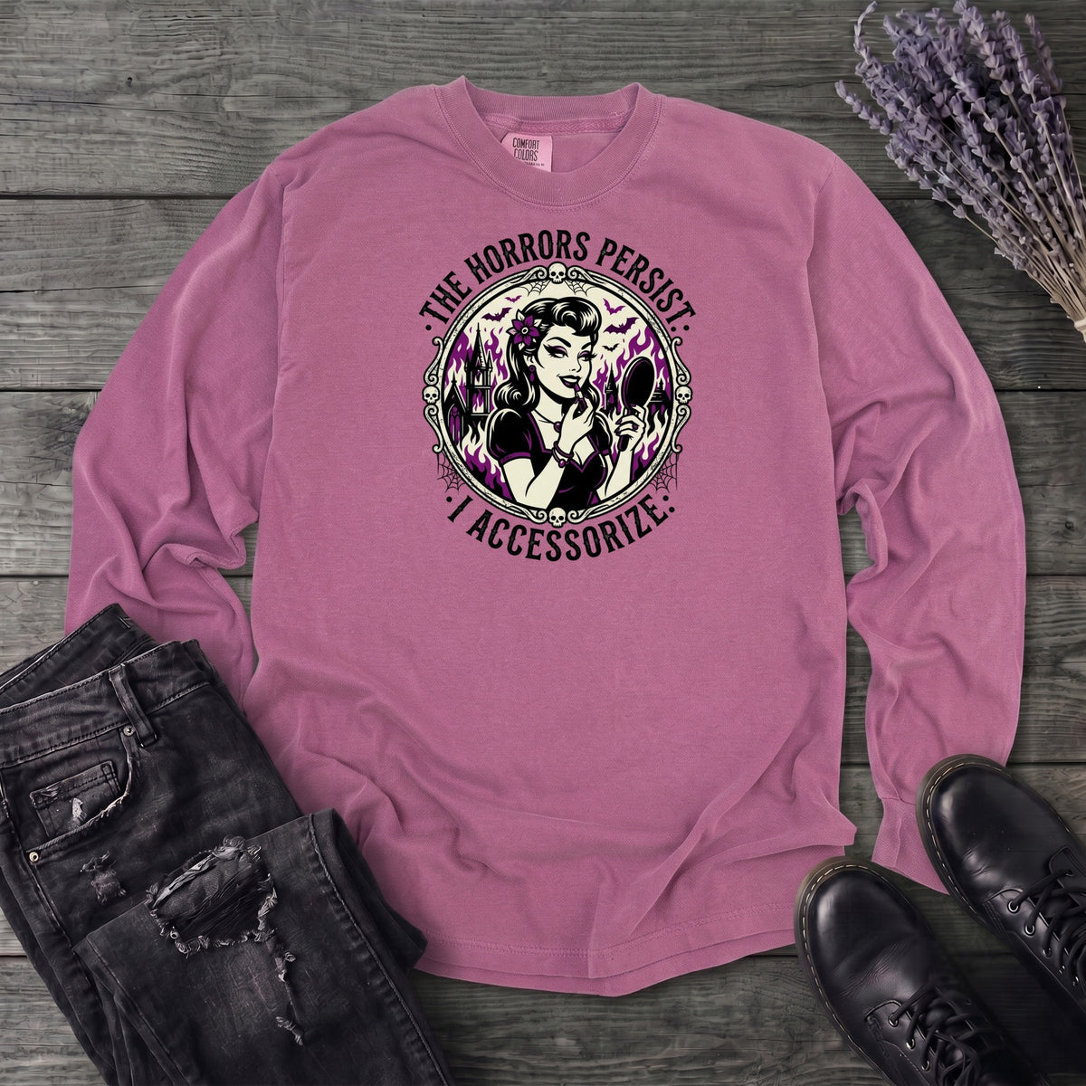The Horrors Persist Long Sleeve T-Shirt
