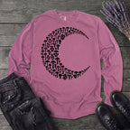 moonlit mushrooms Long Sleeve T-Shirt
