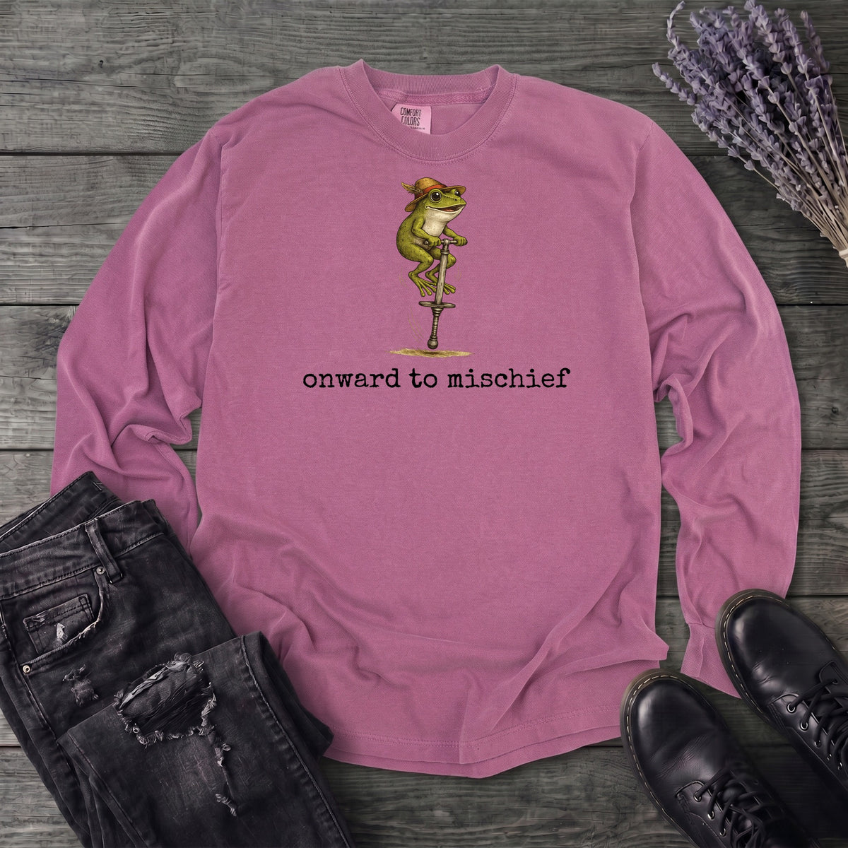 Onward To Mischief Long Sleeve T-Shirt