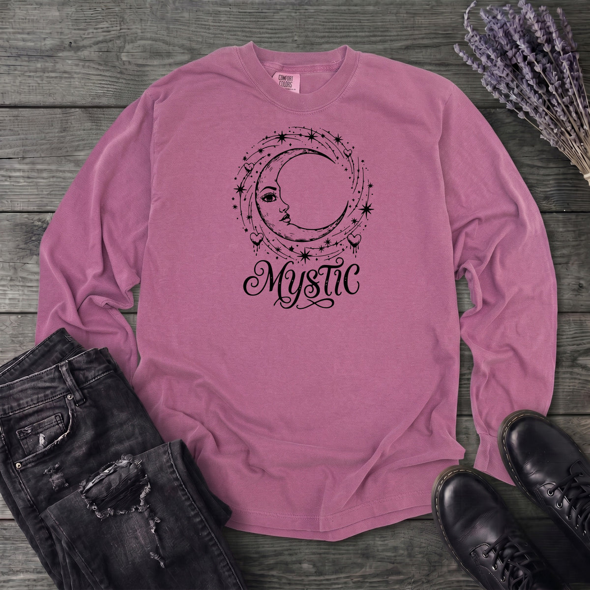 Mystic Moon Long Sleeve T-Shirt