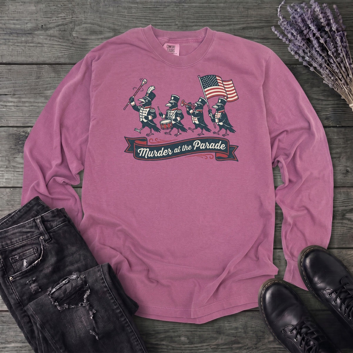 Murder At The Parade Long Sleeve T-Shirt