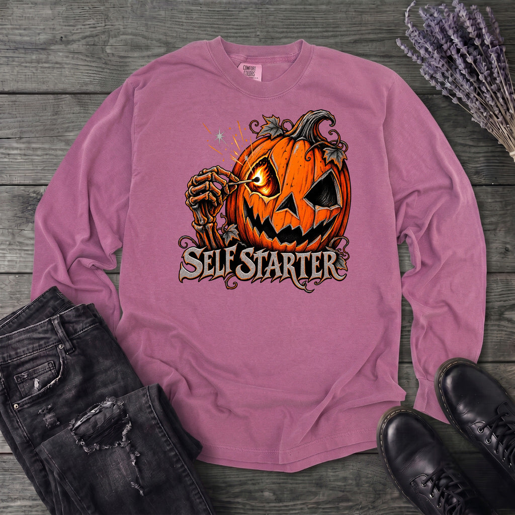 Self Starter Long Sleeve T-Shirt