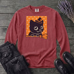 Broomstick Kitty Long Sleeve T-Shirt