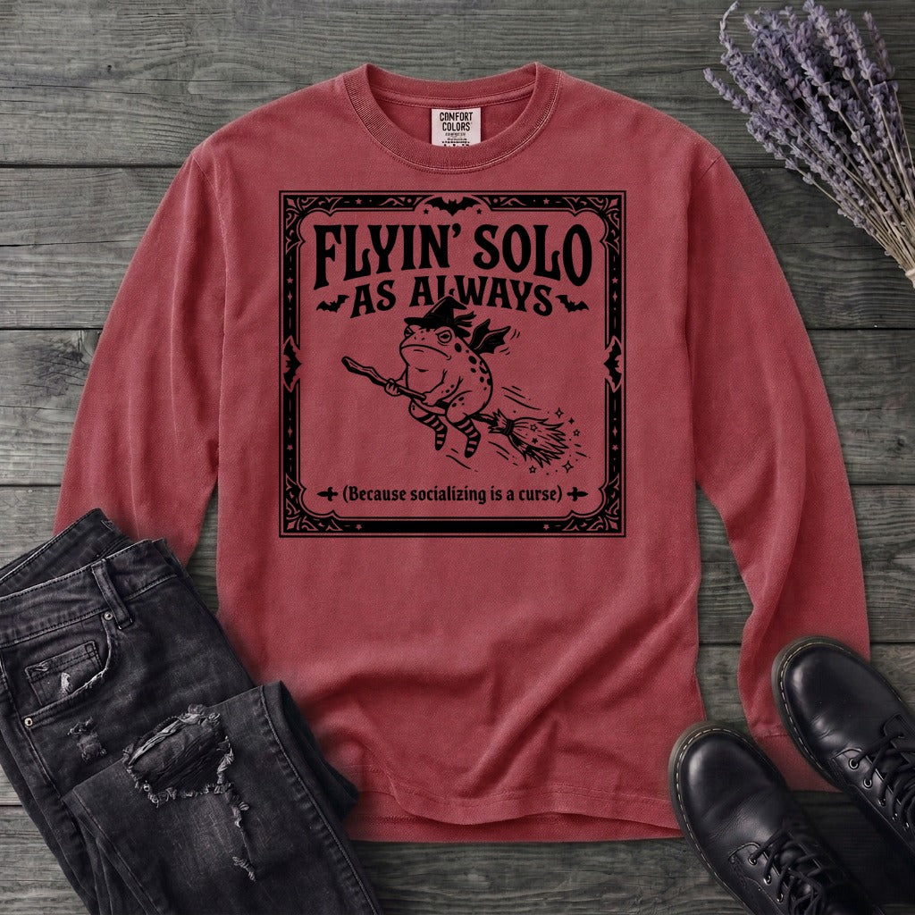 Flyin Solo Long Sleeve T-Shirt