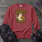 Questionable Pumpkin Carver Long Sleeve T-Shirt