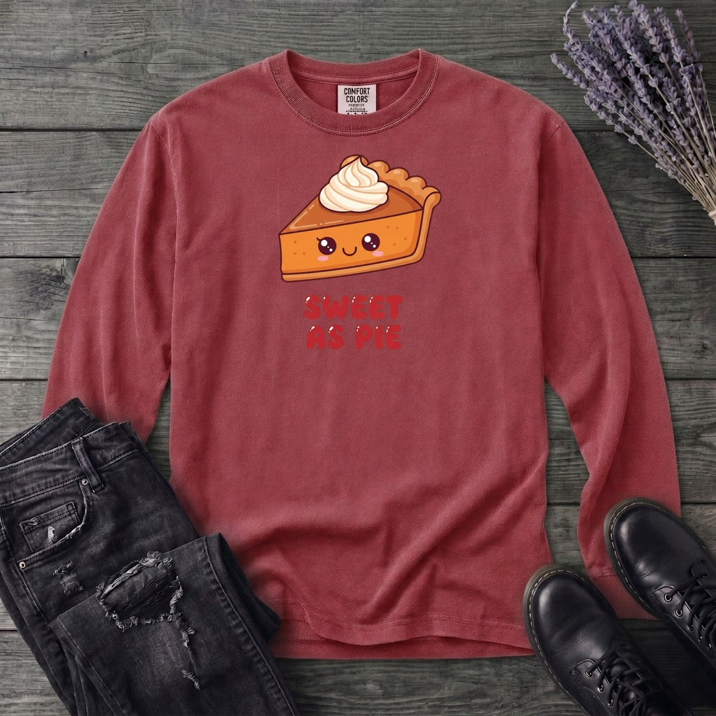 Cute As Pie Long Sleeve T-Shirt