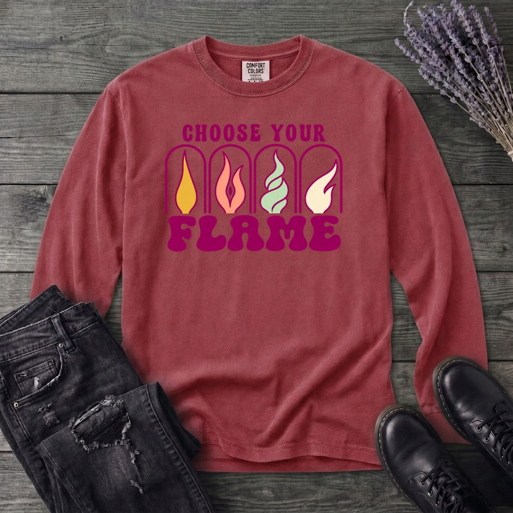 Choose Your Flame Long Sleeve T-Shirt