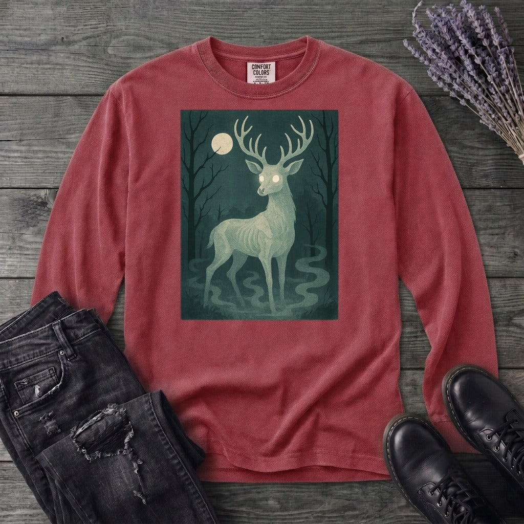 Woodland Spirits Stag Long Sleeve T-Shirt