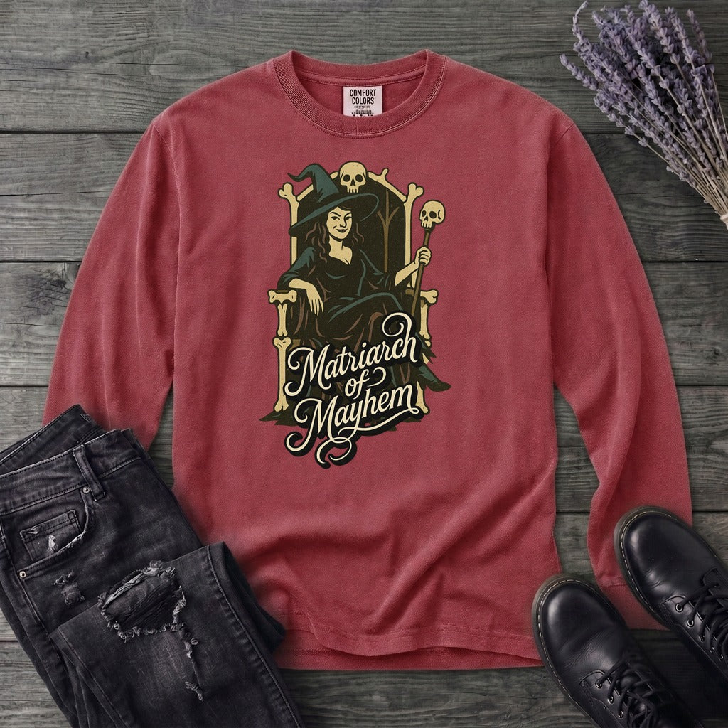 Matriarch of Mayhem Long Sleeve T-Shirt