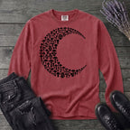 moonlit mushrooms Long Sleeve T-Shirt