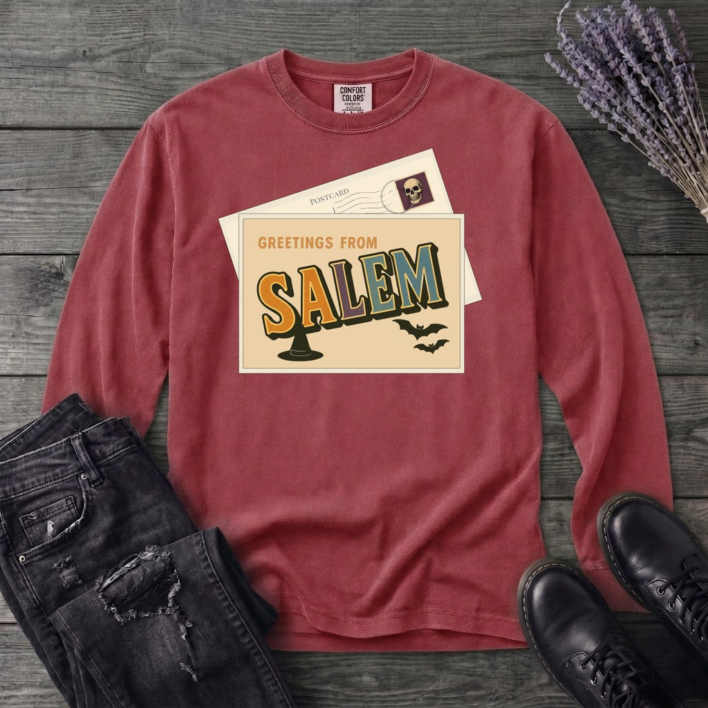 Greetings From Salem Long Sleeve T-Shirt