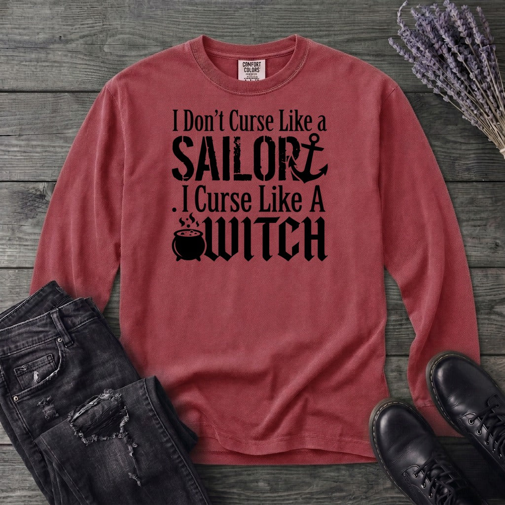 Curse Like A Witch Long Sleeve T-Shirt