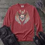 Watercolor Bat Long Sleeve T-Shirt