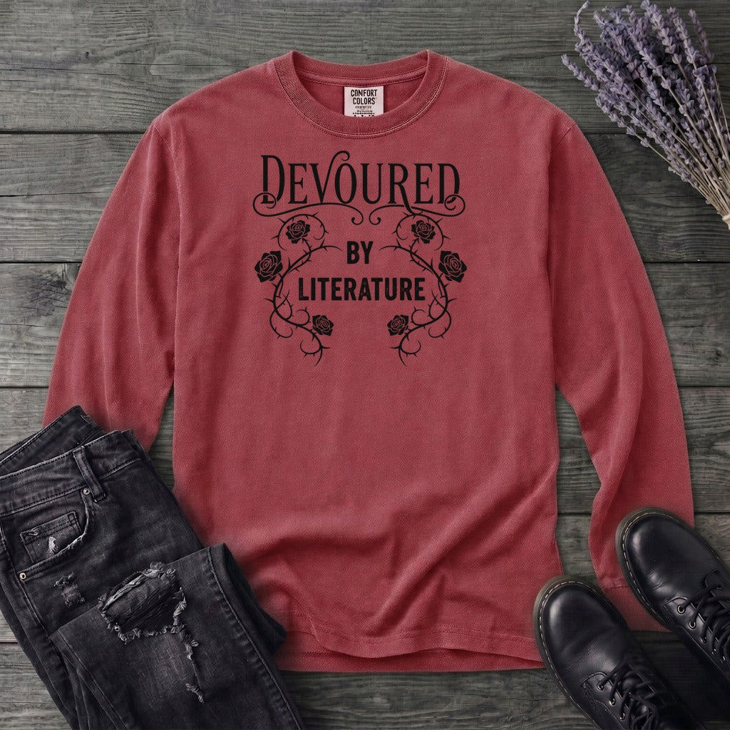 Devoured By Literature Long Sleeve T-Shirt