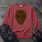 Strawberry Skull Long Sleeve T-Shirt