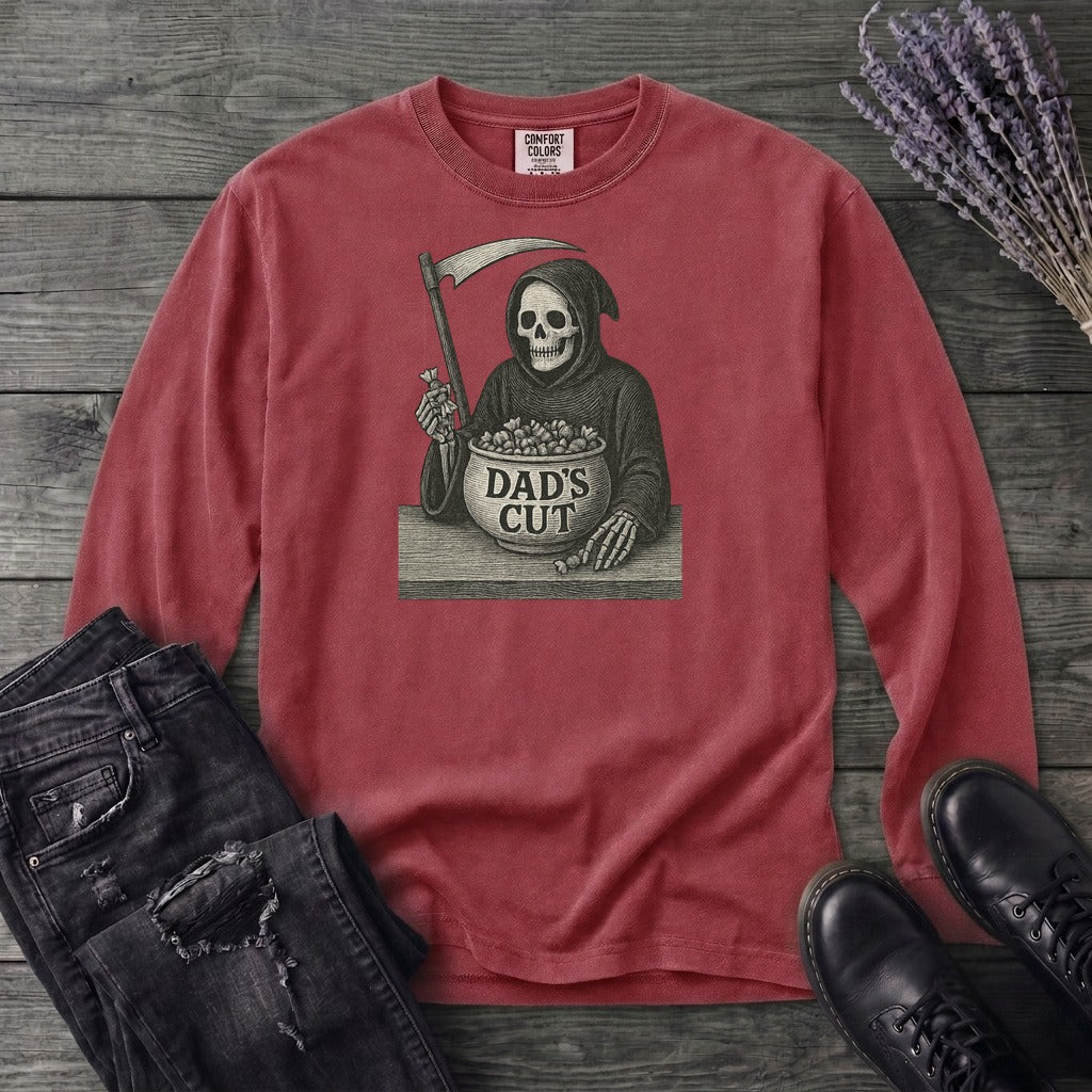 Dad's Cut Long Sleeve T-Shirt