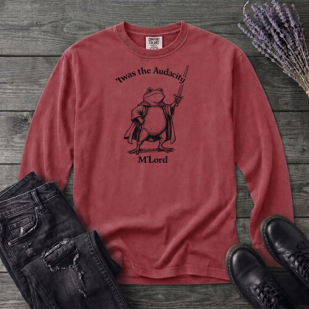 Twas The Audacity Long Sleeve T-Shirt