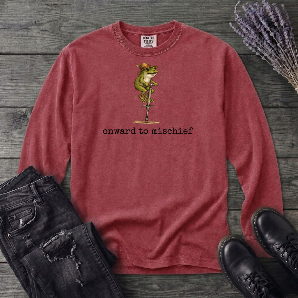 Onward To Mischief Long Sleeve T-Shirt