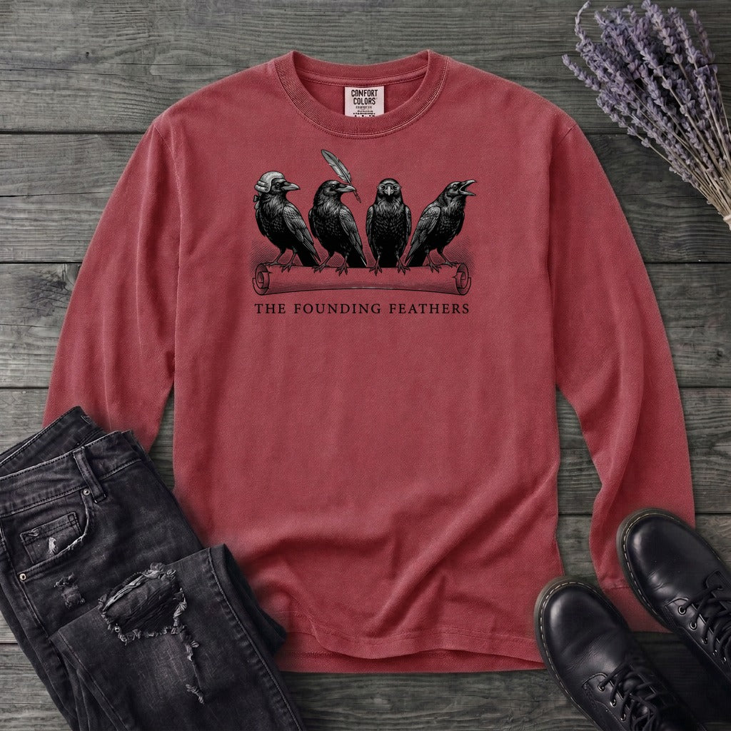 The Founding Feathers Long Sleeve T-Shirt