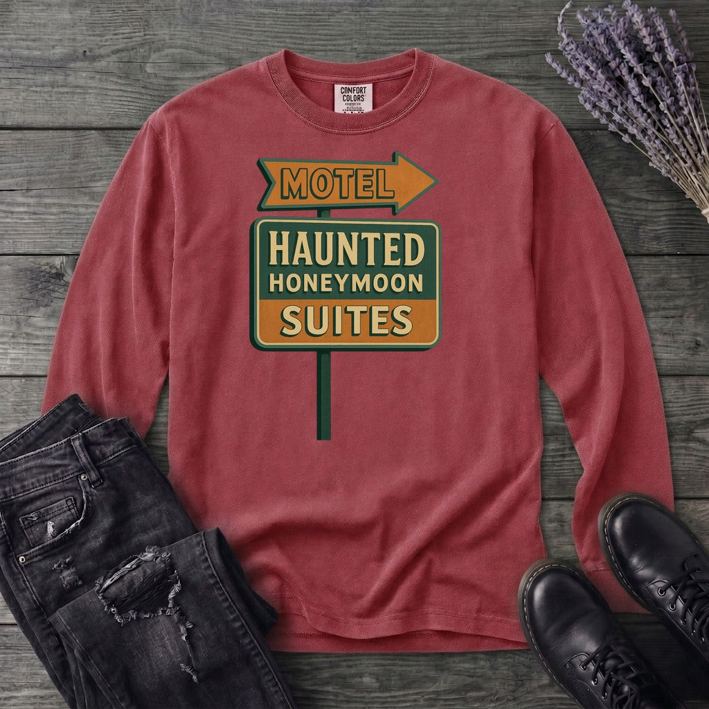 Haunted Honeymoon Suites Long Sleeve T-Shirt