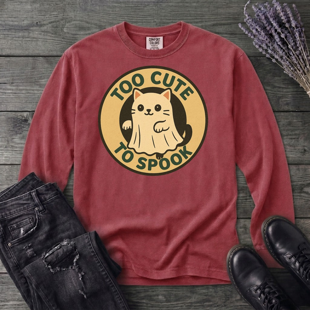 Too Cute To Spook Long Sleeve T-Shirt