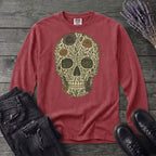 Wildflower Skull Long Sleeve T-Shirt