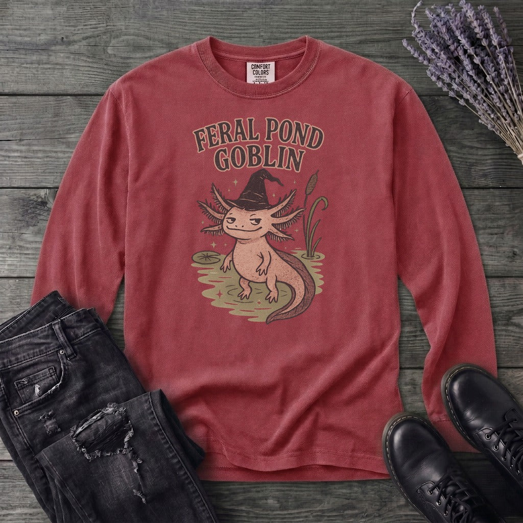 Feral Pond Goblin Long Sleeve T-Shirt
