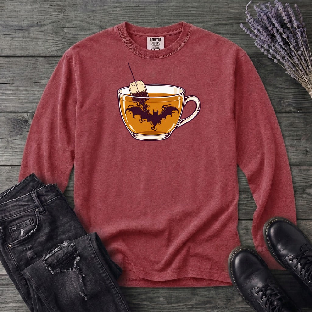 Bat-Tea Long Sleeve T-Shirt