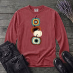 Mid Century Pumpkins Long Sleeve T-Shirt