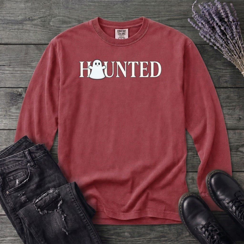 Haunted Long Sleeve T-Shirt