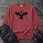 Bat Knitting Long Sleeve T-Shirt