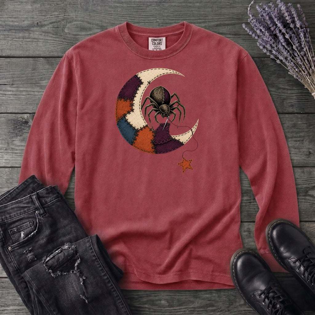 Stitching The Moon Long Sleeve T-Shirt