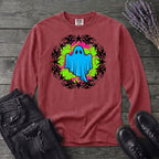 Grunge Star Ghost Long Sleeve T-Shirt
