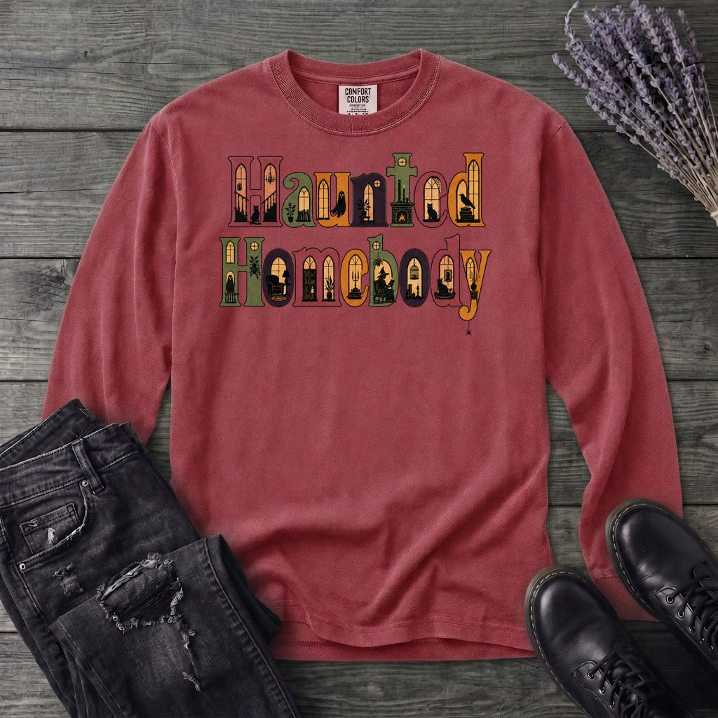 Haunted Homebody Long Sleeve T-Shirt