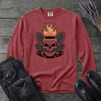 Tiki Skull Drink Long Sleeve T-Shirt