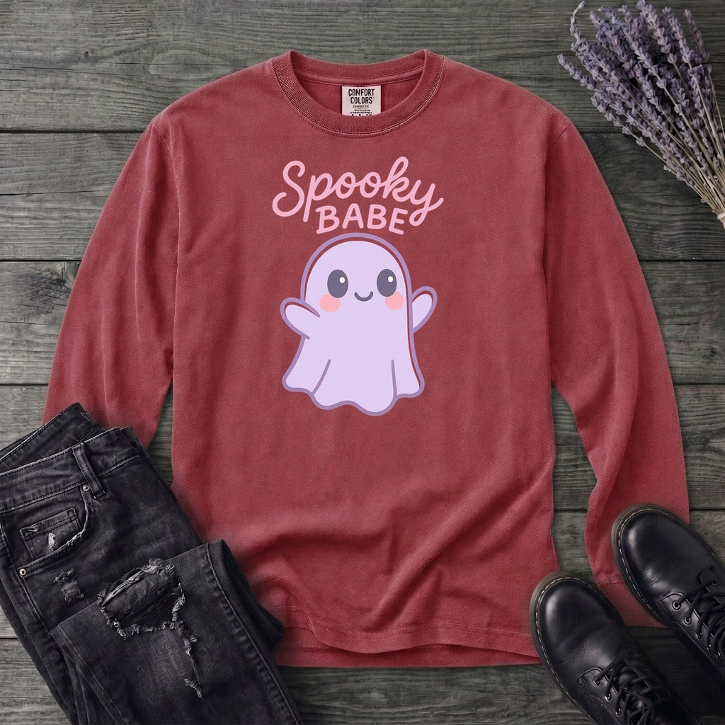 Spooky Babe Long Sleeve T-Shirt