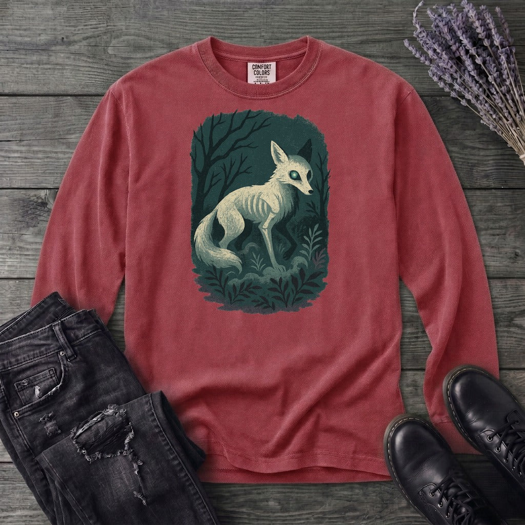 Woodland Spirits Fox Long Sleeve T-Shirt