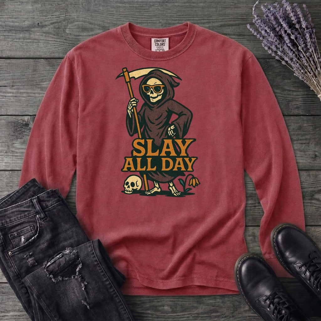 Slay All Day Long Sleeve T-Shirt