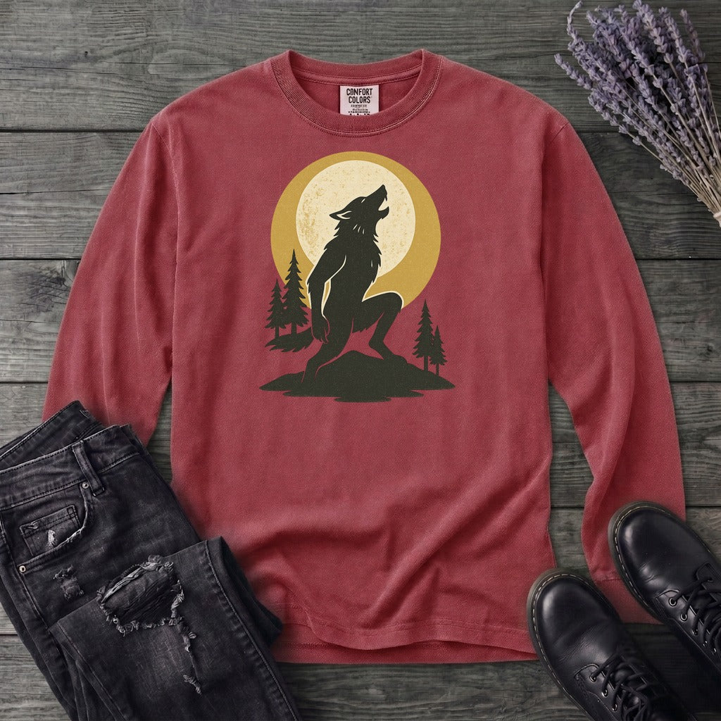 Werewolf Howl Long Sleeve T-Shirt