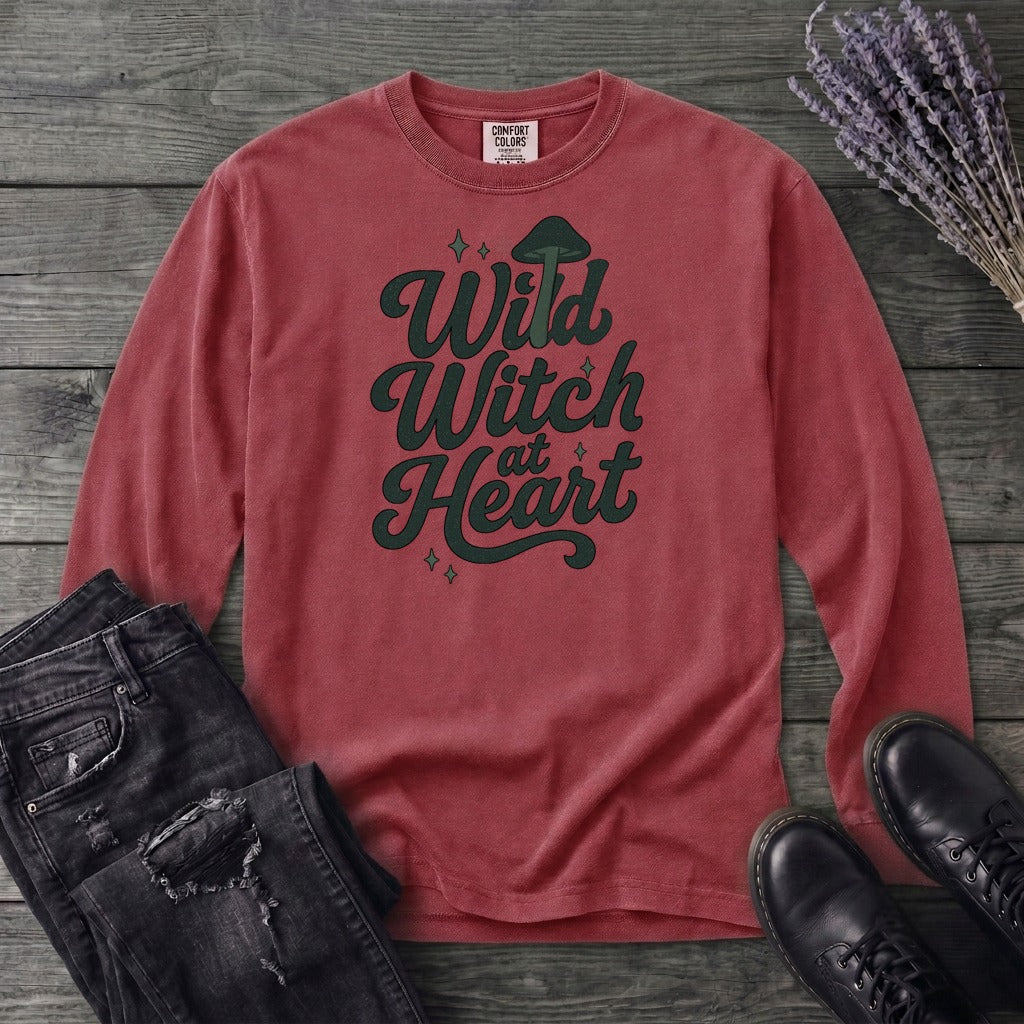 Wild Witch At Heart Long Sleeve T-Shirt