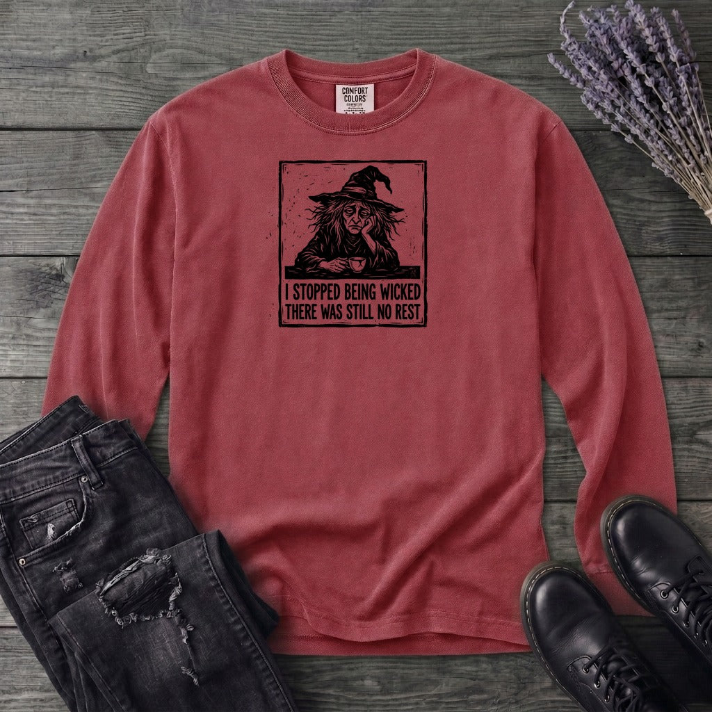 Stopped Being Wicked Long Sleeve T-Shirt
