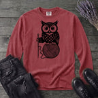 Owl And Yarn Long Sleeve T-Shirt